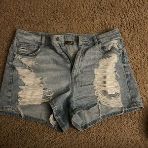 American eagle jean shorts